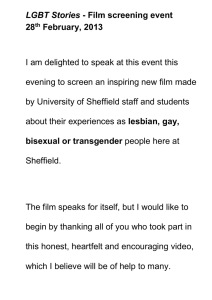 LGBT Stories 28 February, 2013