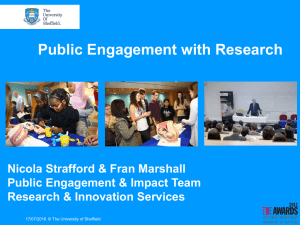 Public Engagement with Research