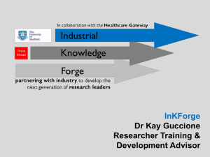 InKForge Dr Kay Guccione Researcher Training &amp; Development Advisor