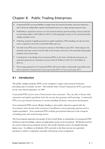 Chapter 8:  Public Trading Enterprises