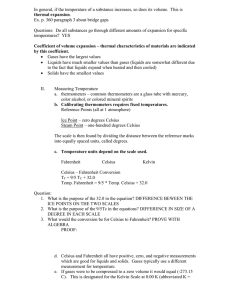 In general, if the temperature of a substance increases, so... Ex. p. 360 paragraph 3 about bridge gaps thermal expansion