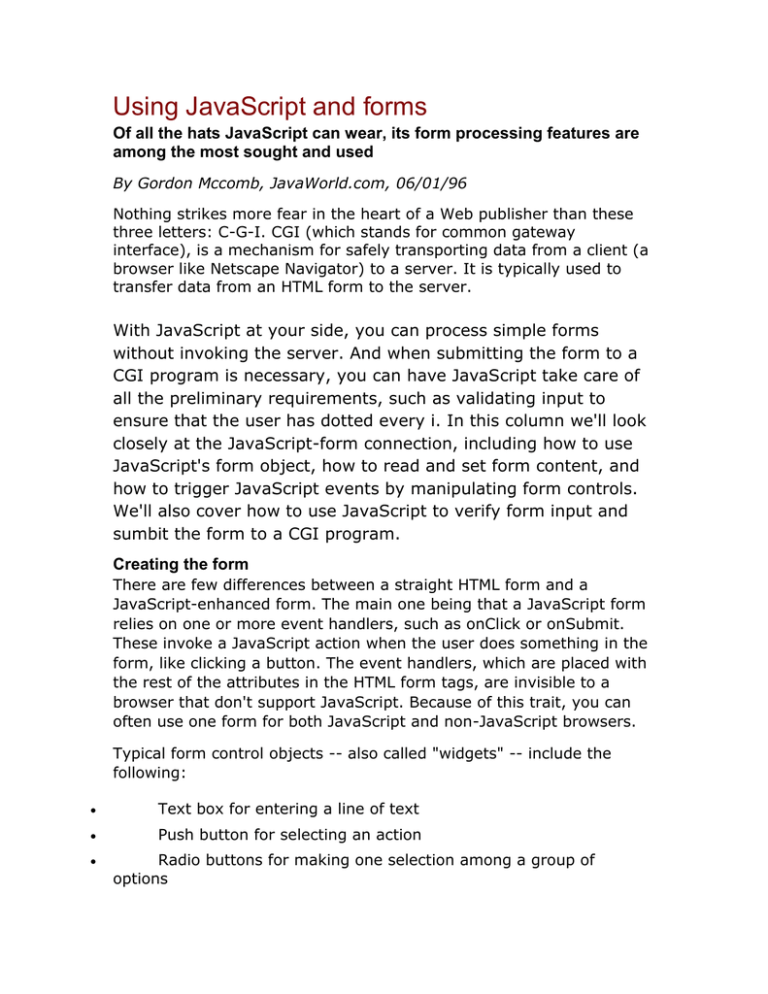 using-javascript-and-forms-among-the-most-sought-and-used