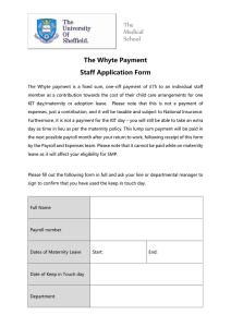 The Medical School The Whyte Payment