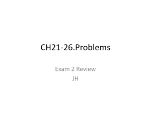 CH21-26.Problems Exam 2 Review JH