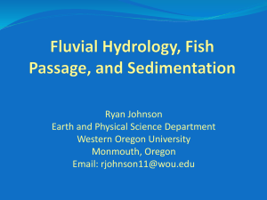 Ryan Johnson Earth and Physical Science Department Western Oregon University Monmouth, Oregon