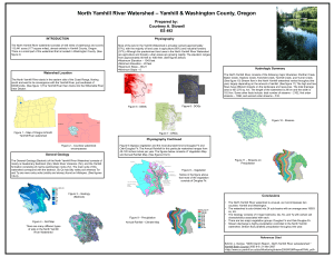 – Yamhill &amp; Washington County, Oregon North Yamhill River Watershed Prepared by: