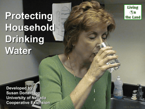 Protecting Household Drinking Water