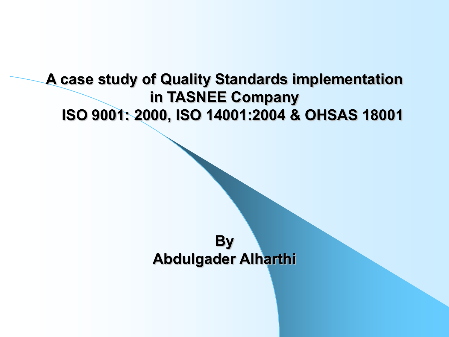 a case study quality management