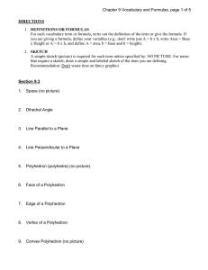 Chapter 9 Vocabulary and Formulas, page 1 of 5 DIRECTIONS