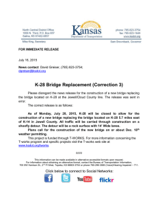 K-28 Bridge Replacement (Correction 3)