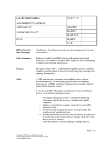 POLICY # 17 ADMINISTRATIVE MANUAL APPROVED BY: