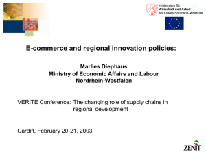 E-commerce and regional innovation policies:
