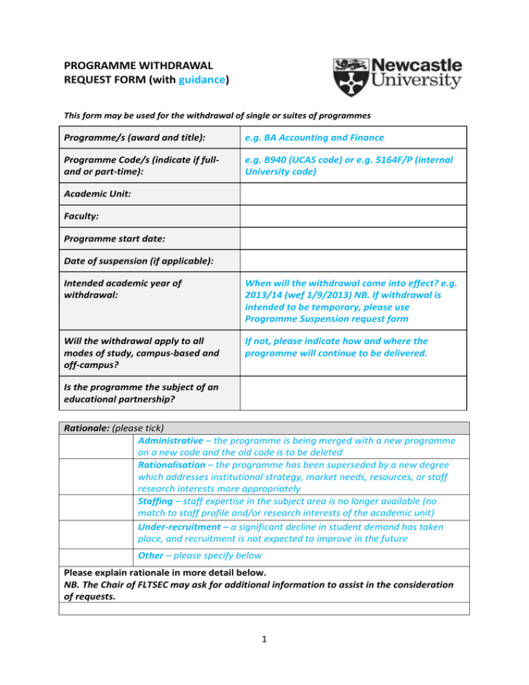 programme-withdrawal-request-form-with