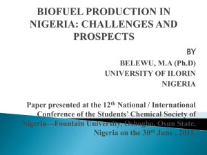 BY BELEWU, M.A (Ph.D) UNIVERSITY OF ILORIN NIGERIA