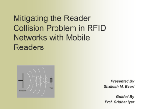 Mitigating the Reader Collision Problem in RFID Networks with Mobile Readers