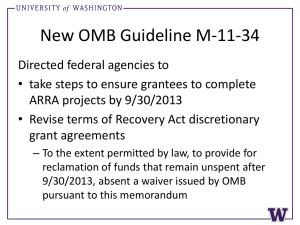 New OMB Guideline M-11-34