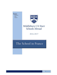 Middlebury School in France 2 Page