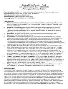 Category 2 Project Narrative – Pass 2 (Formerly Llano Memorial Hospital)