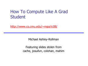 How To Compute Like A Grad Student  Michael Ashley-Rollman