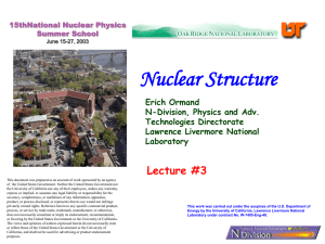 Nuclear Structure