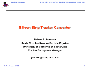 Silicon-Strip Tracker Converter