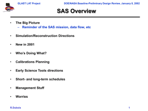 SAS Overview