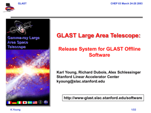 GLAST Large Area Telescope: Release System for GLAST Offline Software