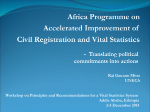 Africa Programme on Accelerated Improvement of Civil Registration and Vital Statistics