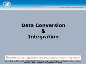 Data Conversion &amp; Integration
