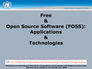 Free &amp; Open Source Software (FOSS): Applications
