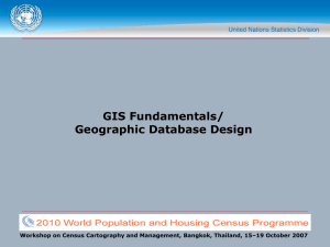 GIS Fundamentals/ Geographic Database Design