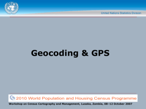 Geocoding &amp; GPS