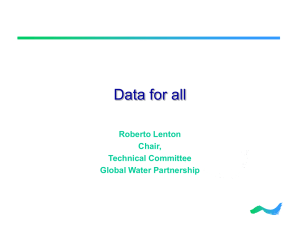 Data for all Roberto Lenton Chair, Technical Committee