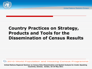 Country Practices on Strategy, Products and Tools for the
