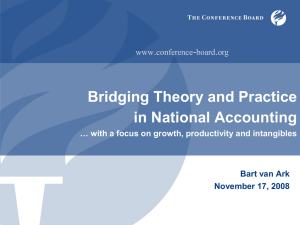 Bridging Theory and Practice in National Accounting . -