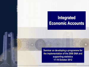 Integrated Economic Accounts