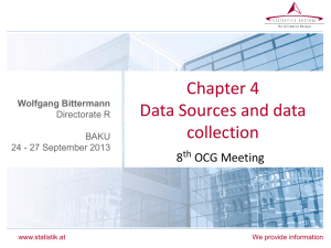Chapter 4 Data Sources and data collection 8
