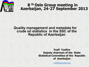8 Oslo Group meeting in Azerbaijan, 24-27 September 2013