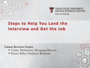 Steps to Help You Land the Interview and Get the Job