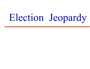 Election  Jeopardy