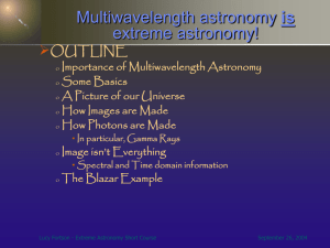is extreme astronomy!  OUTLINE