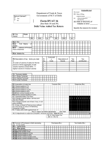 Form DVAT 16  Department of Trade &amp; Taxes
