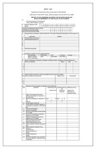 – XLVI UPVAT  Department of Commercial Taxes, Government of Uttar Pradesh