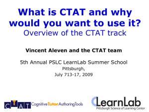 What is CTAT and why would you want to use it?