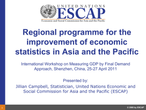 Regional programme for the improvement of economic