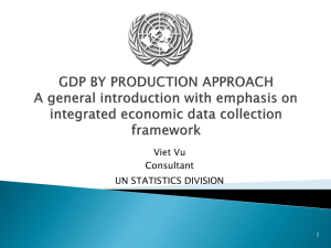 Viet Vu Consultant UN STATISTICS DIVISION 1