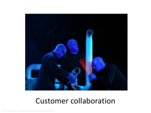 Customer collaboration