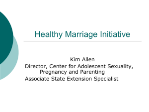 Healthy Marriage Initiative