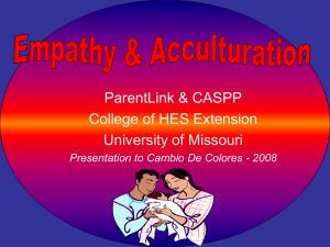 ParentLink &amp; CASPP College of HES Extension University of Missouri