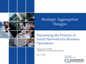 Strategic Aggregation Designs Harnessing the Promise of Social Networks for Business